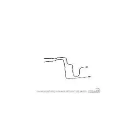 Mol002s Scott Drake Transmission Oil Cooler Lines Stainless Steel V8 C-4