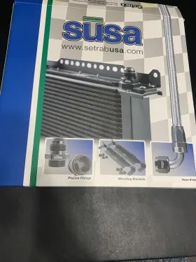 50-934-7612 Setrab Series-9 Oil Cooler 34 Row With M22 Ports New In Box