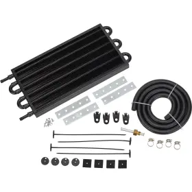 91023105 Speedway Motors Heavy Duty Aluminum Transmission Cooler Powder Coated Finish