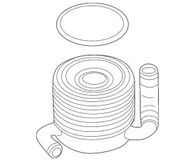 21311aa010 Subaru Genuine Oil Cooler