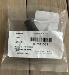807611031 Subaru Genuine 91-21 Impreza Wrx Sti - Turbo Oil Cooler Hose Set Of 2
