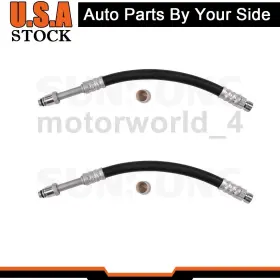 Motowld240920007560 Sunsong 2 Inlet And Outlet Assembly Engine Oil Cooler Hose Fits 1994 Gmc G1500