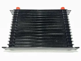 Sw002-15bk Sw 15 Row Universal Car Aluminum Engine Transmission An10 Oil Cooler Black