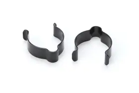 Tip4531 Ti22 Performance - Brake Line Clip 1.25in Stainless Steel Pair Blk
