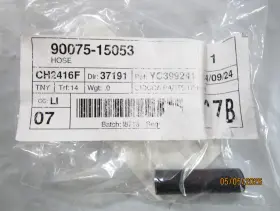 90075-15053 Toyota Genuine Hose Headlamp Cleaner From Motor To Joint Front
