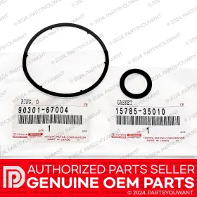 9030167004 Toyota Genuine 03-09 4runner 01-04 Tacoma Oem Engine Oil Cooler O-ring Seal Set