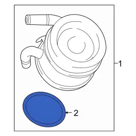 9020125007 Toyota Oe For Tacoma 2005-2009 Engine Oil Cooler Gasket