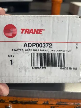 Adp00372 Trane Adapter .63 Od Tube For Oil Line Connection Adp00372 Trane Adapter .63 Od Tube For Oil Line Connection