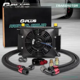 Safdw3qr325 Transmotor2013 Universal 30 Row Engine Transmission Oil Cooler 7 Inch Electric Fan New