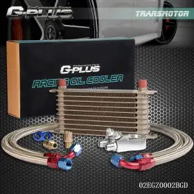 Tra020441 Transmotor2013 Universal 10 Row 10an Aluminum Engine Oil Cooler Filter Adapter And Hose Kit