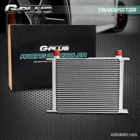 Tra030716 Transmotor2013 New Universal 28 Row 10an Aluminum Engine Transmission Oil Cooler Silver