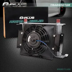 Tra03079 Transmotor2013 28 Row 10an Universal Aluminum Transmission Engine Oil Cooler 7 Inch Electric Fan Tra03079 Transmotor2013 28 Row 10an Universal Aluminum Transmission Engine Oil Cooler 7 Inch Electric Fan