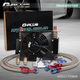Tra1016 Transmotor2013 Universal 15 Row 10an Transmission Engine Oil Cooler 7 Inch Cooling Fan