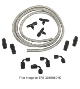 Tfs-306s0601k Trick Flow Specialties 306s0601k Engine Steam Lines Stainless Steel Small Block Ls Kit
