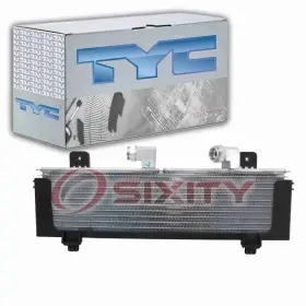 Sx-8589 Tyc Automatic Transmission Oil Cooler For 2017-2019 Chevrolet Silverado 2500 Dp