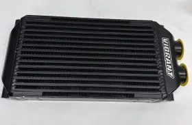 Vib12952 Vibrant Double Pass Oil Cooler Assembly 6in X 10in 2in Vib12952 Vibrant Double Pass Oil Cooler Assembly 6in X 10in 2in
