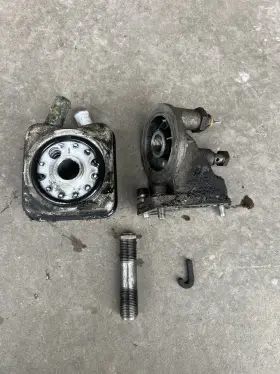 053115417 Volkswagen 1985-1992 Golf Engine Oil Cooler With Filter Housing Oem