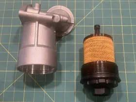 066115403 Volkswagen New Oem Vw 24v Vr6 2.8l R32 R36 3.2 3.6 Oil Filter Housing Golf Passat