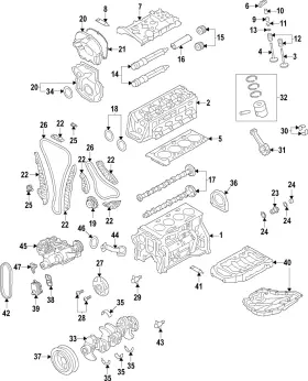 06q-117-021-h Volkswagen Genuine Oil Cooler