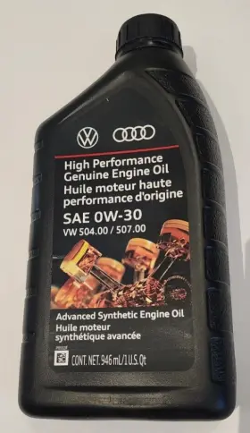 G-e55-030-1q-dsp Volkswagen New Oem Genuine Audi Vw 0w30 Engine Motor Oil Fluid 1 Quart