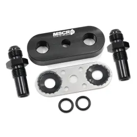 8l90e Wnseu 751717429980 Mscrp Cooler Line Plate Compatible With 6l80e 6l90e Gasket And 6an
