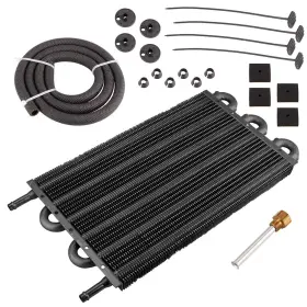 Osa013-6 Wooton 6 Row Transmission Oil Cooler Universal Pass Aluminum Remote 5/16 Inch Engine O