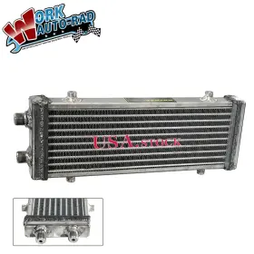 01egb056bsl Work Core 14 Inch W X 5.5 H Universal Medium Bar And Plate Dual Pass Aluminum Oil Cooler