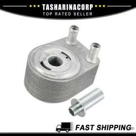 4792912ad X Autohaux Piece Of 1 Engine Oil Cooler Housing W Axis Sensor Assembly Fit For Chrysler