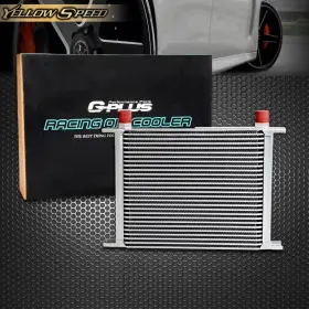 Yew14129 Yellowspeed Fit For 28 Row Aluminum Racing Engine Transmission An10 Oil Cooler Universal Usa