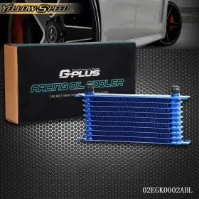Yew14230 Yellowspeed 10 Row An-10 Fit For Universal Engine Transmission Oil Cooler Blue