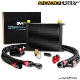 Ylw16458 Ylwspeed2000 Fit For Universal 30 Row 10an Engine Transmis Sion Oil Cooler Filter Adapter New