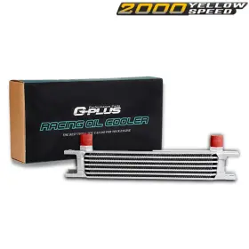 Ylw1931 Ylwspeed2000 For Universal 7 Row An-10 Full Aluminum Coolant Engine Transmission Oil Cooler
