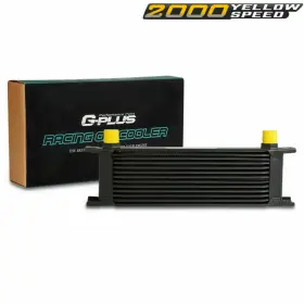Ylw229434 Ylwspeed2000 Fit For Universal 13 Row Transmission Black All Aluminum Engine Oil Cooler New