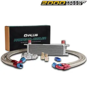 Ylw281927 Ylwspeed2000 10 Row Fit For Universal Transmission An-10an Oil Cooler Filter Adapter Set