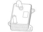 Genuine Volkswagen Oil Cooler 09H-409-061 New. Price: $340.76.