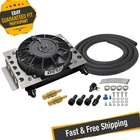 Derale 15950 Row Atomic Plate & Fin Remote Transmission Cooler Kit, -8AN New. Price: $387.00.
