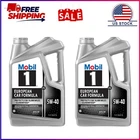 2 Pack, Mobil 1 Fs European Car Formula Full Synthetic Motor Oil 5W-40, Quart New. Price: $51.71.