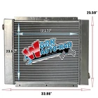 Oil Cooler 0-120 Gpm 90HP Fits Industrial Cooling System Mobile Hydraulic New. Price: $478.00.