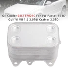 Oil Cooler 03L117021C For Vw Passat B6 B7 Golf Vii 1.6 2.0TDI Crafter New. Price: $39.47.