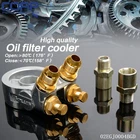 AN10 Oil Filter Cooler Sandwich Thread Plate Adapter 80 Degree Thermostat New. Price: $30.97.