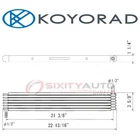 Koyorad EC0068J Automatic Transmission Oil Cooler For Radiator Cooling Belts Qt New. Price: $114.59.