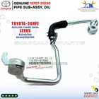 15707-31030 Genuine Toyota Pipe Sub-assy, Oil 1570731030 Camry Lexus RX350 2GRFE New. Price: $54.89.