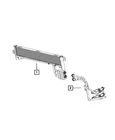 Genuine Mopar Oil Cooler Inlet Hose 68160031AA New. Price: $92.08.