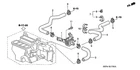 Genuine Acura Hose Water Outlet 79725-SDB-A60 New. Price: $19.29.