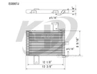 Koyo Automatic Transmission Oil Cooler For Frontier, Xterra, Pathfinder EC0007 New. Price: $194.46.