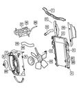 Engine Coolant Reservoir Hose-recovery Tank Mopar 55037903AB New. Price: $32.83.