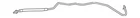 Genuine Mercedes-benz Oil Cooler Line 164-500-46-72 New. Price: $62.40.