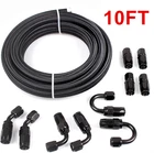 6AN 10FT For Toyota Nylon Braided Cpe Fuel Line W/ 45 90 180 Hose Fitting. Price: $49.99.