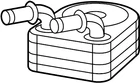 Vw/audi/porsche 7B0117021A Engine Oil Cooler. New. Price: $157.45.