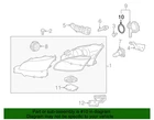 New Oem Genuine Toyota Gasket, Headlamp 90075-23002. Price: $25.95.